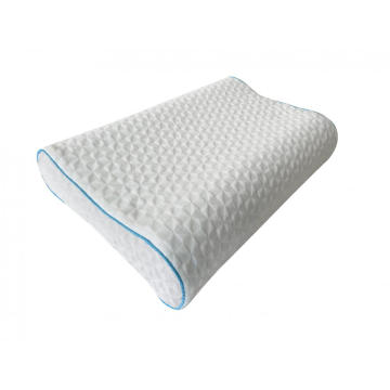 Purple Contour Pillow with Cooling Grid